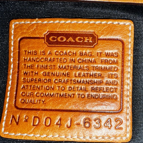 Coach 6342 Legacy Signature C Canvas Backpack with Leather Trim purse - Picture 2 of 16